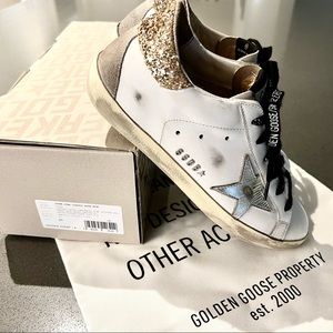 Golden Goose Super-Star Sneakers Size 37